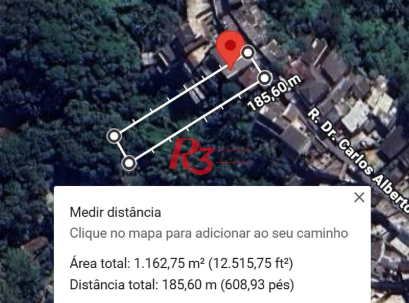 Terreno à venda, 1155 m² por R$ 1.350.000,00 - José Menino - Santos/SP