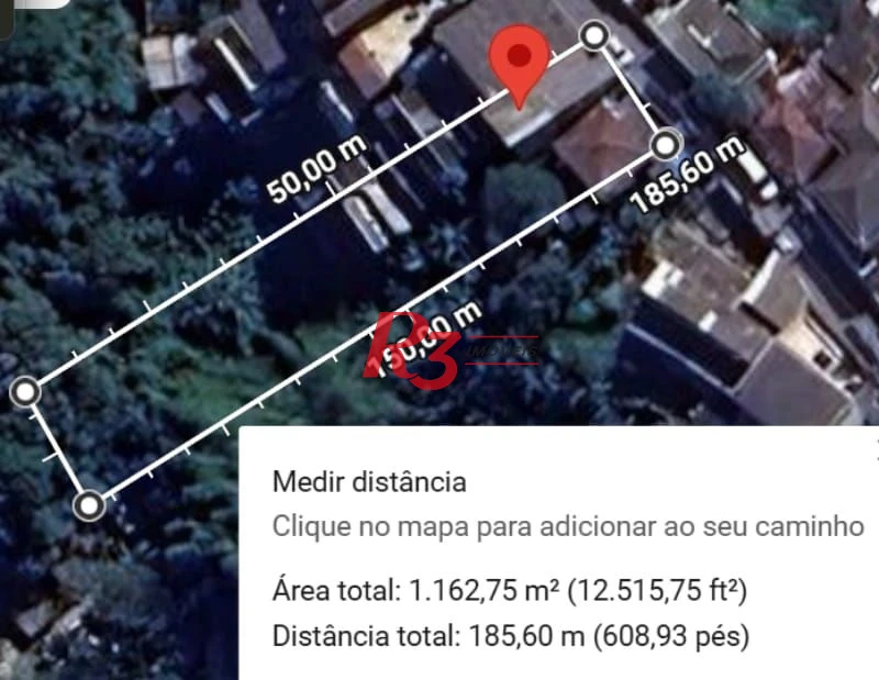 Terreno à venda, 1155 m² por R$ 1.350.000,00 - José Menino - Santos/SP