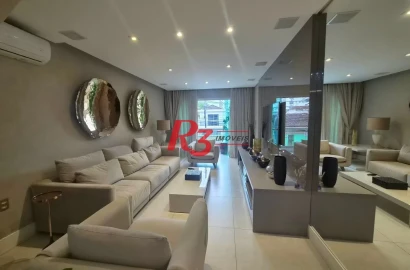 Casa com 3 dormitórios à venda, 182 m² por R$ 1.500.000,00 - Embaré - Santos/SP