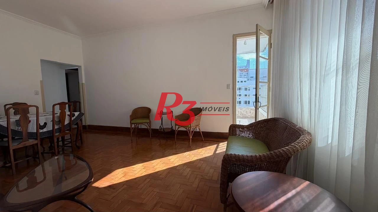 Apartamento com 2 dormitórios à venda, 100 m² por R$ 750.000,00 - Gonzaga - Santos/SP