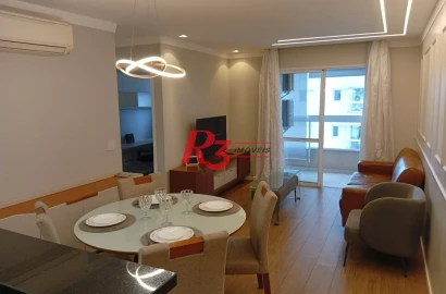 Apartamento com 3 dormitórios à venda, 77 m² por R$ 875.000,00 - Ponta da Praia - Santos/SP