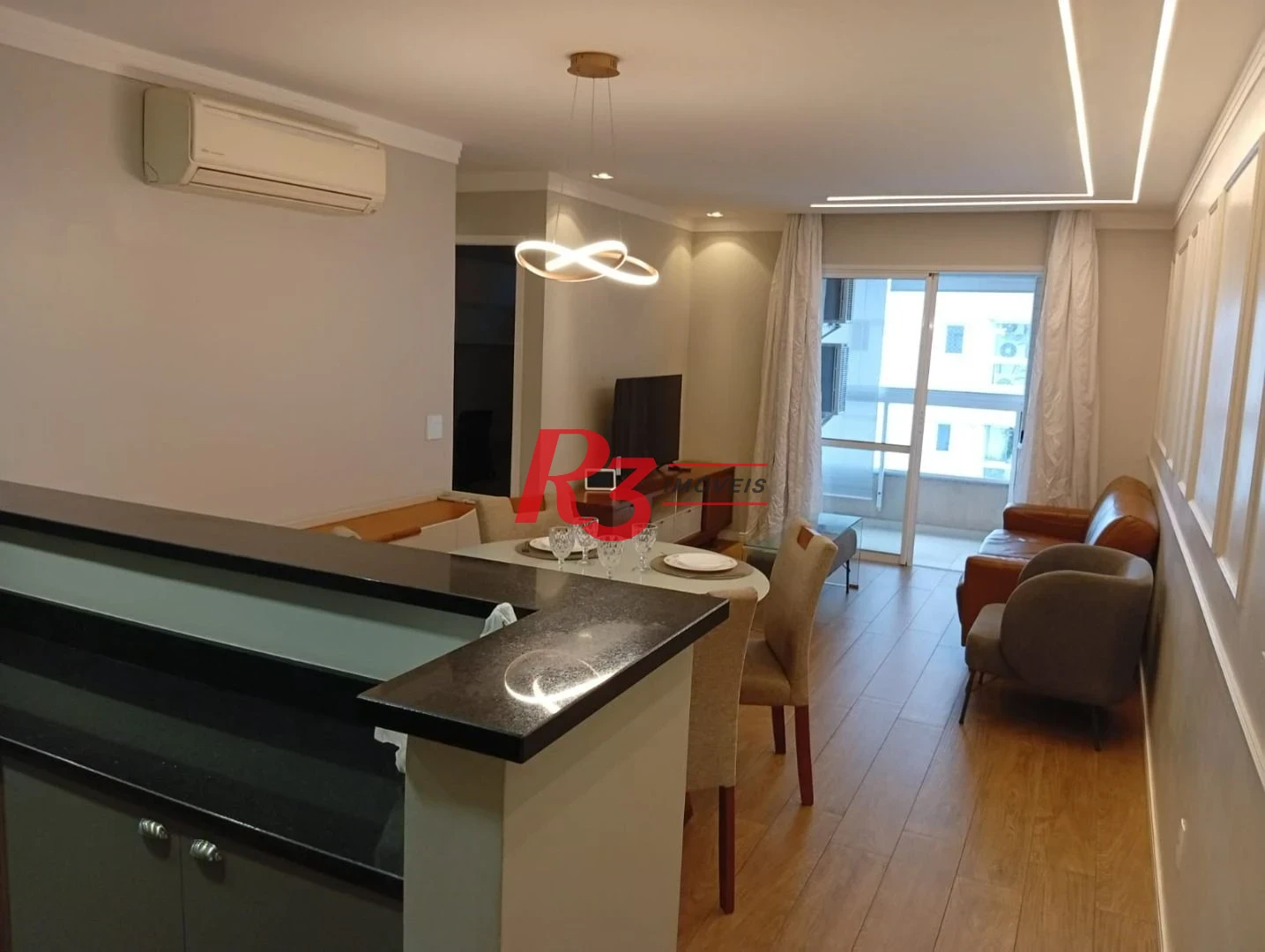 Apartamento com 3 dormitórios à venda, 77 m² por R$ 875.000,00 - Ponta da Praia - Santos/SP