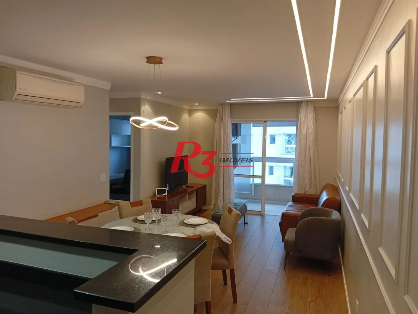 Apartamento com 3 dormitórios à venda, 77 m² por R$ 875.000,00 - Ponta da Praia - Santos/SP