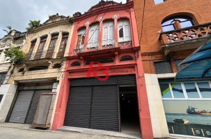Galpão para alugar, 500 m² por R$ 9.150,00/mês - Centro - Santos/SP