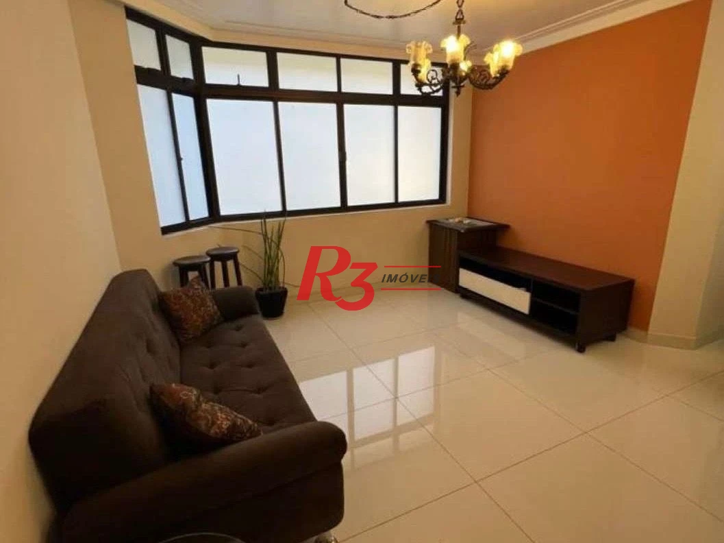 Apartamento com 3 dormitórios para alugar, 150 m² por R$ 6.600,00/mês - Aparecida - Santos/SP