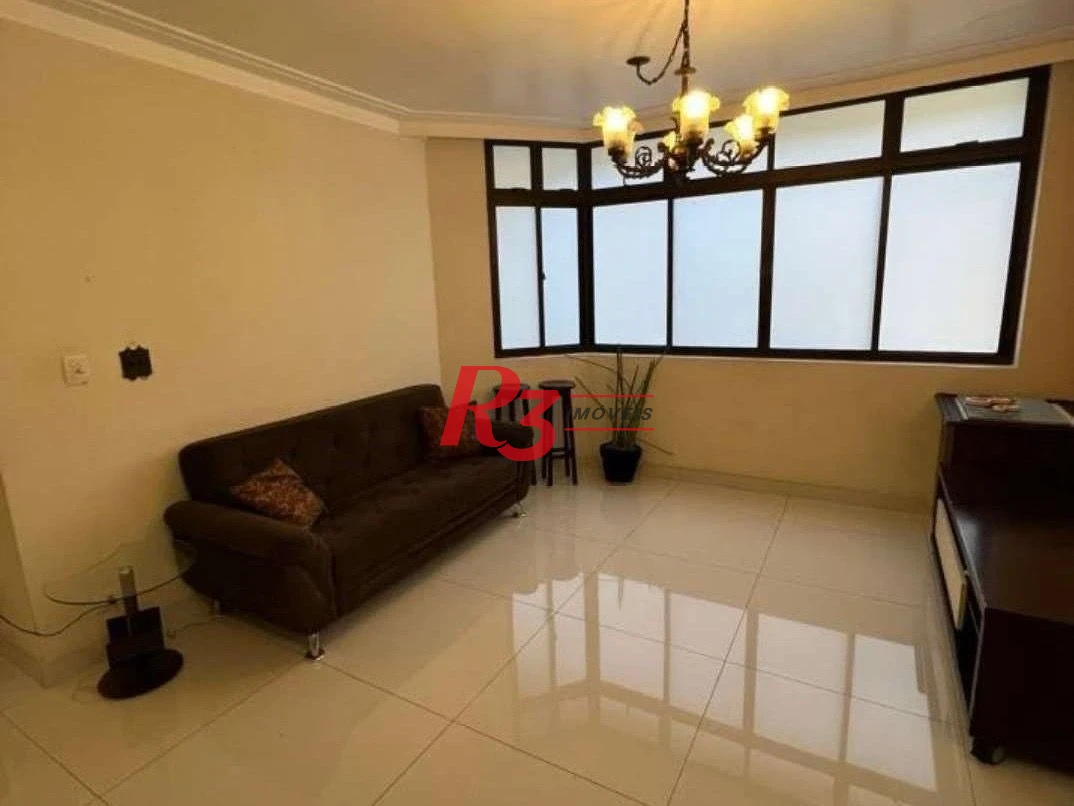 Apartamento com 3 dormitórios para alugar, 150 m² por R$ 6.600,00/mês - Aparecida - Santos/SP