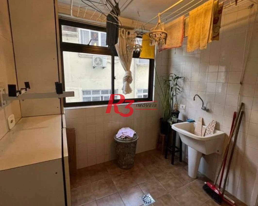 Apartamento com 3 dormitórios para alugar, 150 m² por R$ 6.600,00/mês - Aparecida - Santos/SP