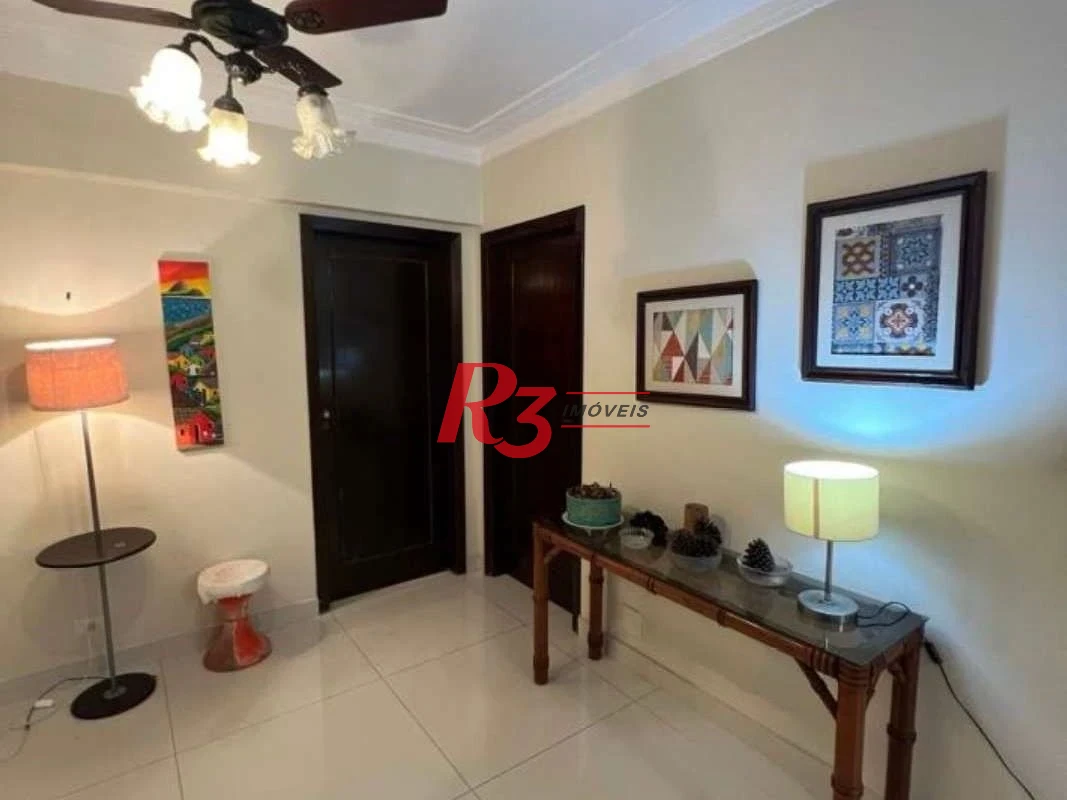 Apartamento com 3 dormitórios para alugar, 150 m² por R$ 6.600,00/mês - Aparecida - Santos/SP