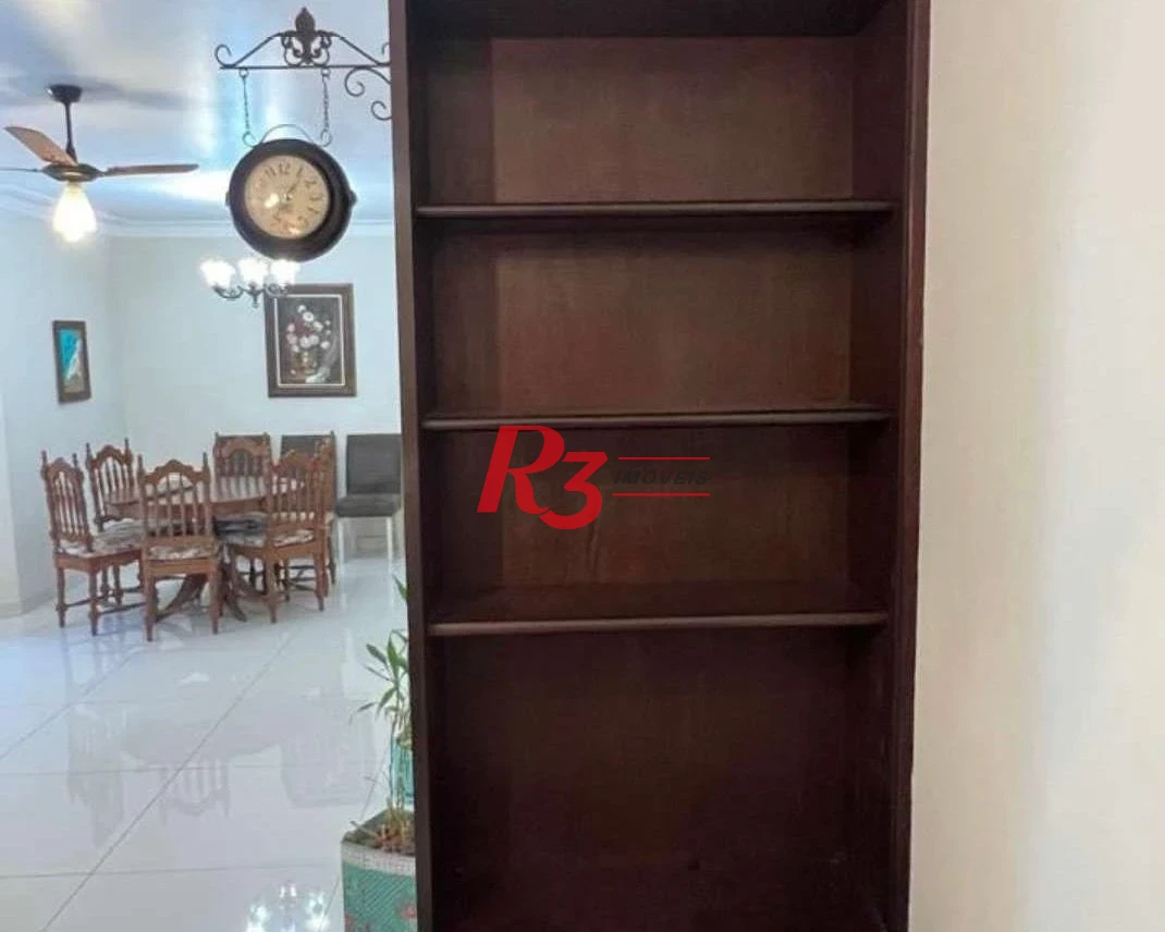 Apartamento com 3 dormitórios para alugar, 150 m² por R$ 6.600,00/mês - Aparecida - Santos/SP