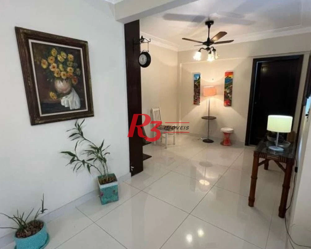 Apartamento com 3 dormitórios para alugar, 150 m² por R$ 6.600,00/mês - Aparecida - Santos/SP