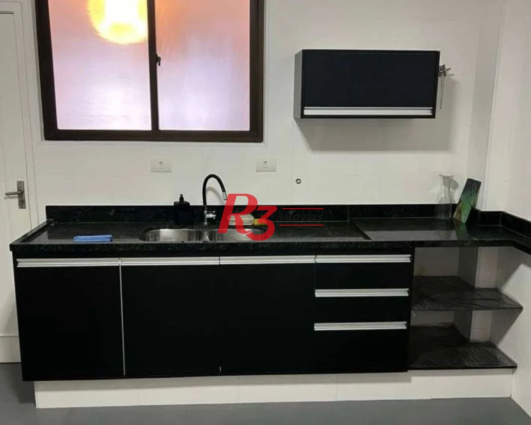 Apartamento com 3 dormitórios para alugar, 150 m² por R$ 6.600,00/mês - Aparecida - Santos/SP