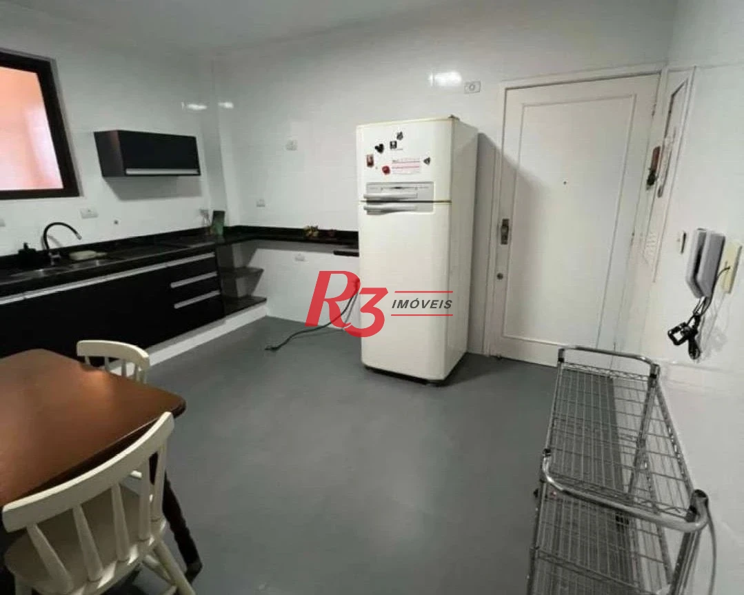 Apartamento com 3 dormitórios para alugar, 150 m² por R$ 6.600,00/mês - Aparecida - Santos/SP