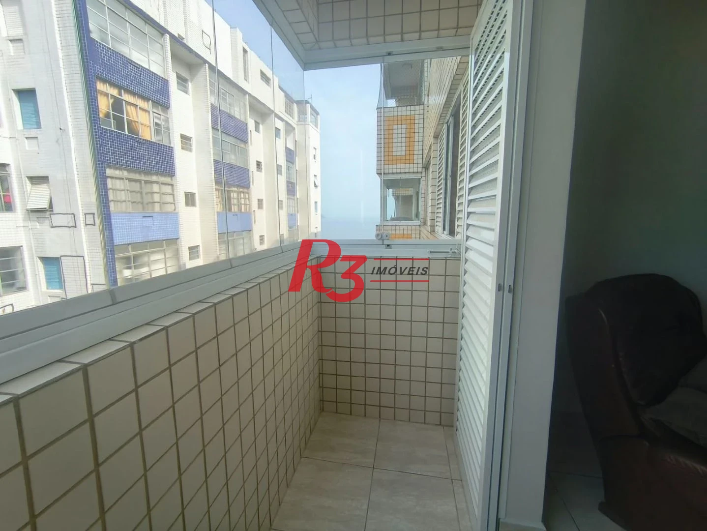 Apartamento com 1 dormitório para alugar, 44 m² por R$ 4.150,00/mês - José Menino - Santos/SP