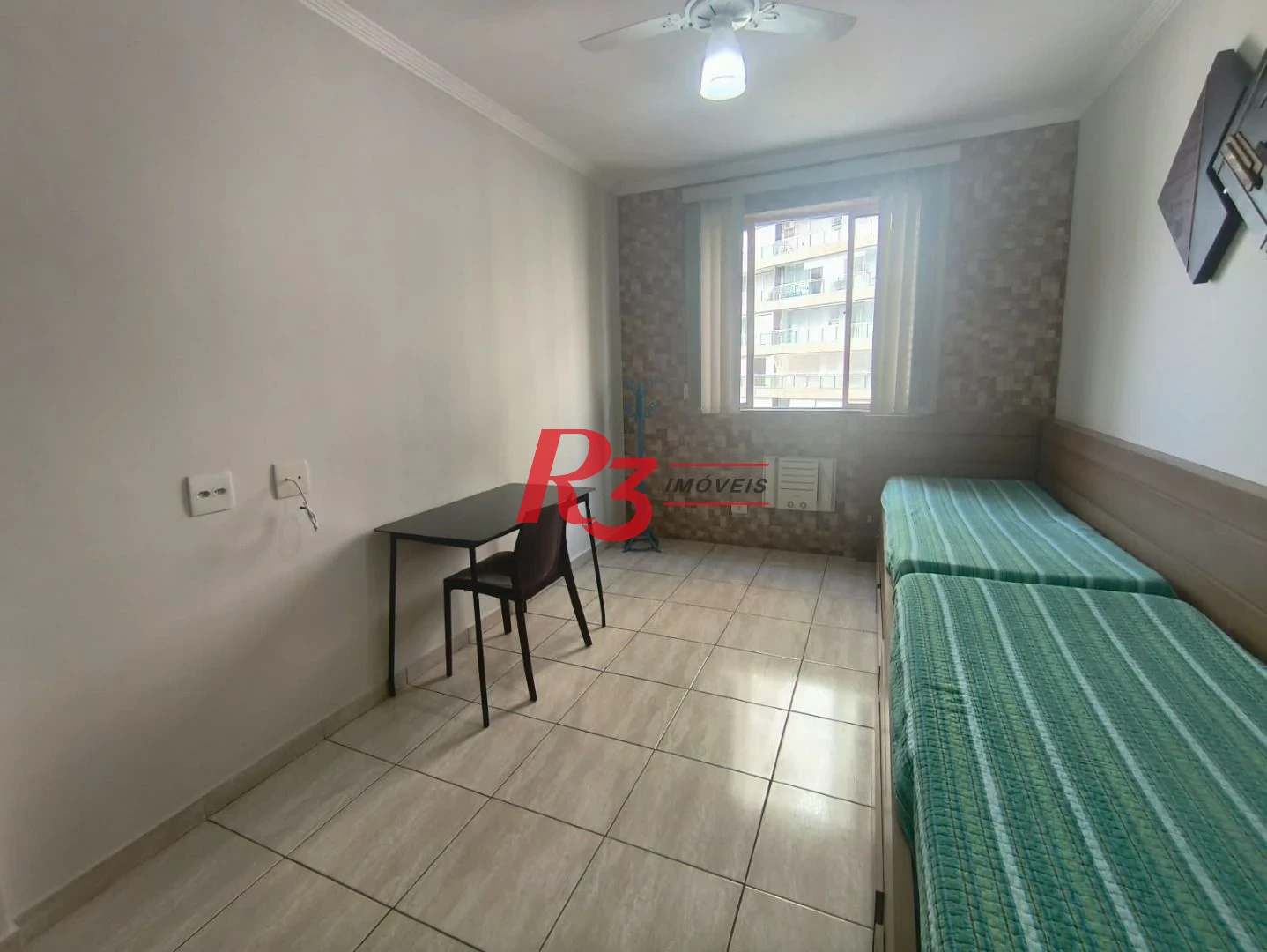 Apartamento com 1 dormitório para alugar, 44 m² por R$ 4.150,00/mês - José Menino - Santos/SP
