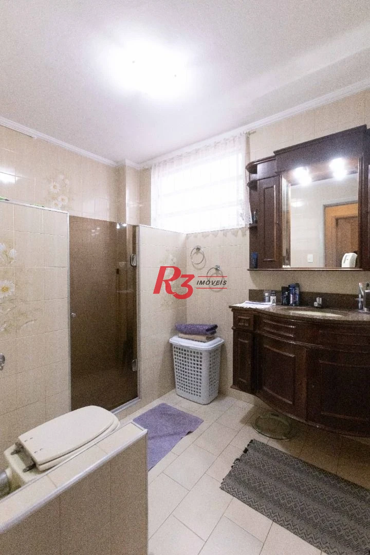 Apartamento com 2 dormitórios para alugar, 99 m² por R$ 4.500,00/mês - Gonzaga - Santos/SP