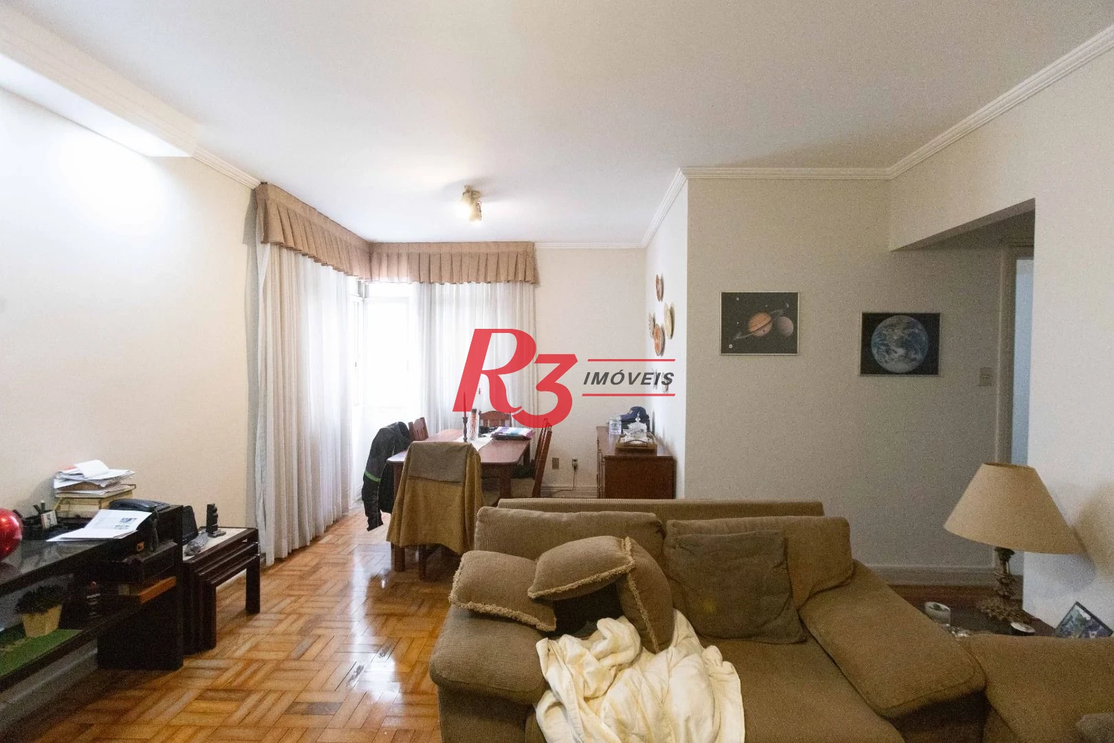 Apartamento com 2 dormitórios para alugar, 99 m² por R$ 4.500,00/mês - Gonzaga - Santos/SP