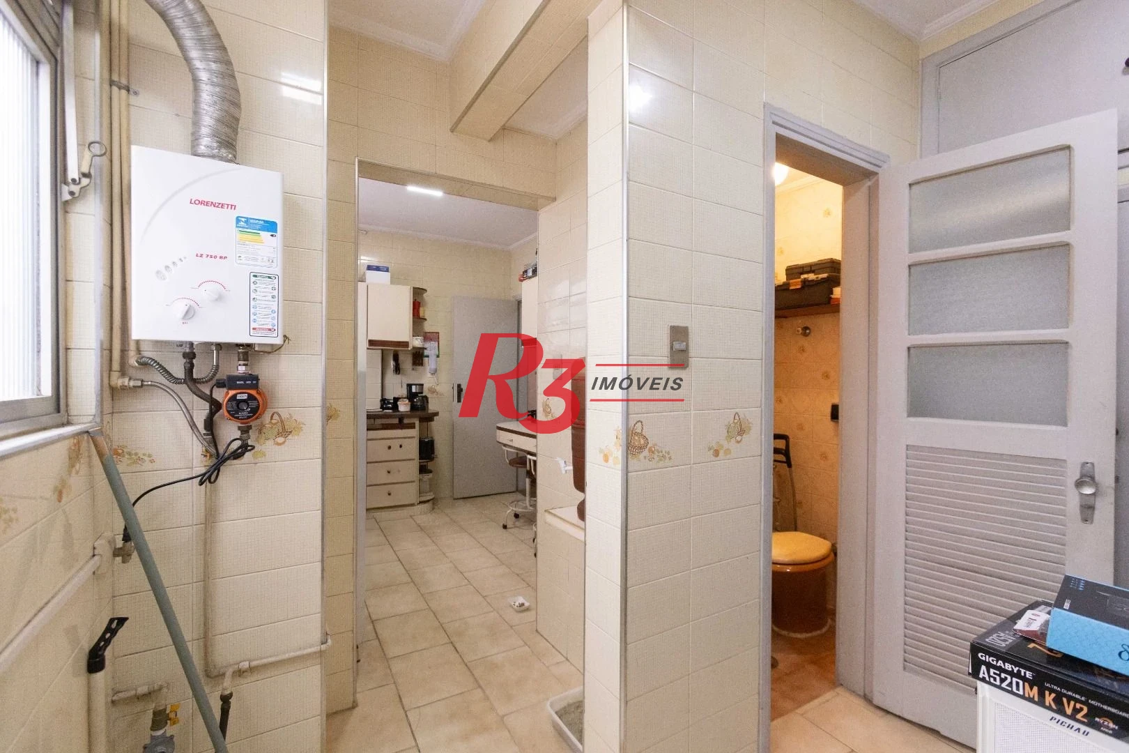Apartamento com 2 dormitórios para alugar, 99 m² por R$ 4.500,00/mês - Gonzaga - Santos/SP