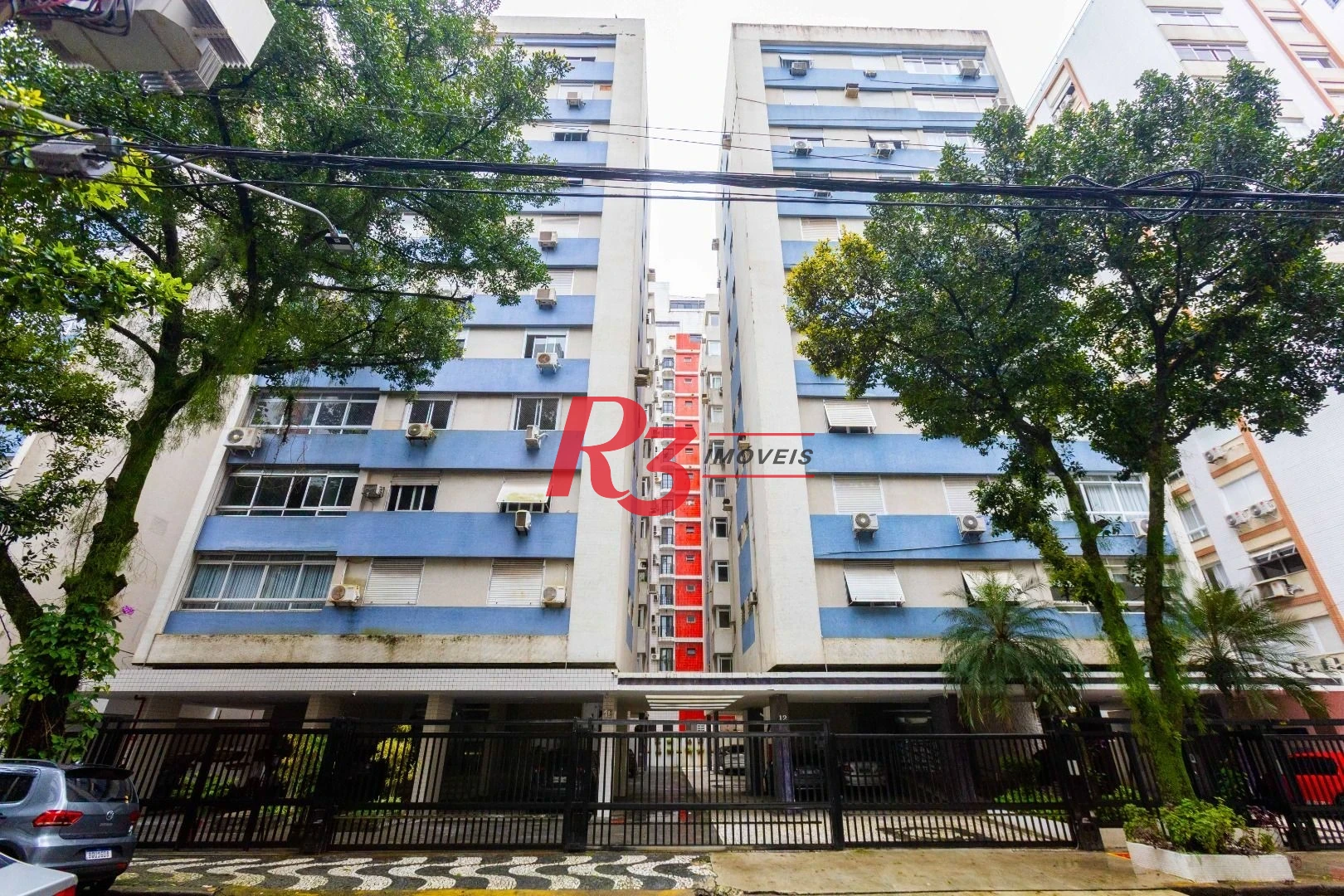 Apartamento com 2 dormitórios para alugar, 99 m² por R$ 4.500,00/mês - Gonzaga - Santos/SP