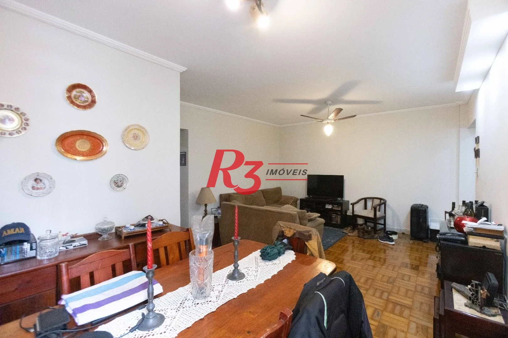 Apartamento com 2 dormitórios para alugar, 99 m² por R$ 4.500,00/mês - Gonzaga - Santos/SP