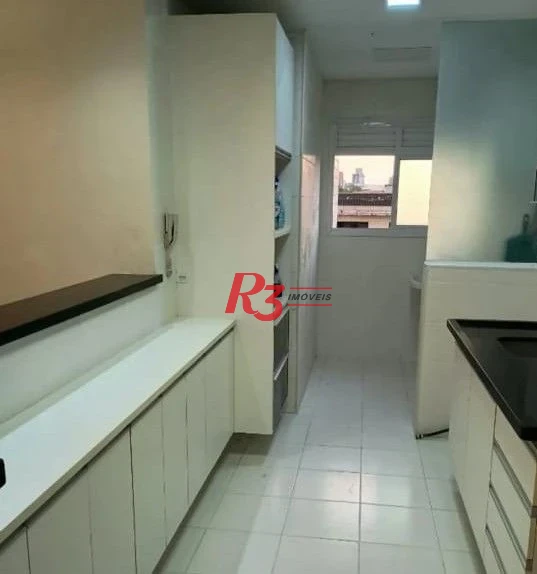 Apartamento com 3 dormitórios para alugar, 77 m² por R$ 5.600,00/mês - Ponta da Praia - Santos/SP