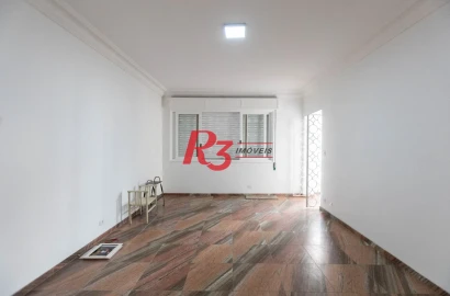 Apartamento com 2 dormitórios à venda, 113 m² por R$ 750.000,00 - Boqueirão - Santos/SP
