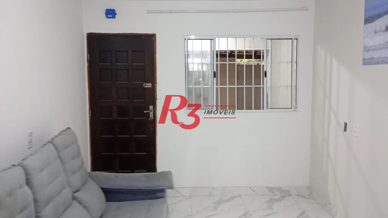 Casa com 2 dormitórios à venda, 55 m² por R$ 400.000,00 - Estuário - Santos/SP