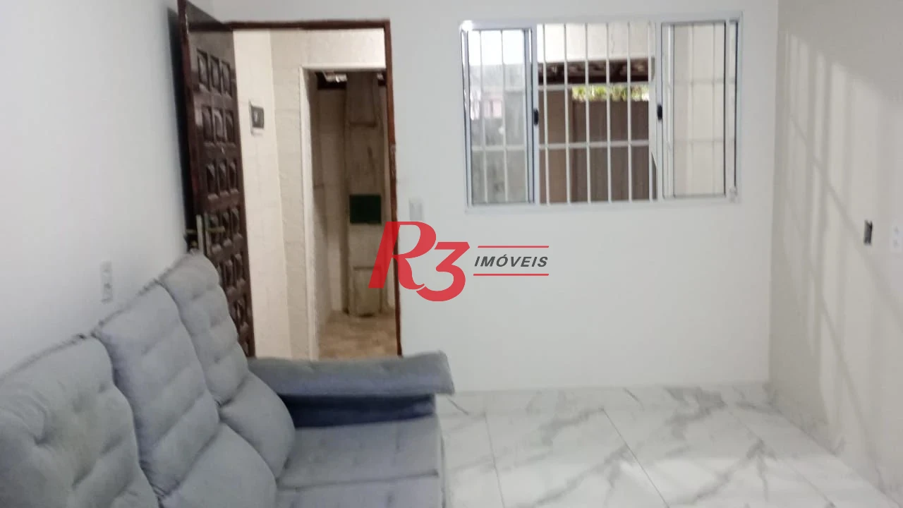 Casa com 2 dormitórios à venda, 55 m² por R$ 400.000,00 - Estuário - Santos/SP