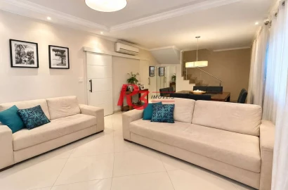 Casa com 3 dormitórios à venda, 150 m² por R$ 1.120.000,00 - Vila Matias - Santos/SP