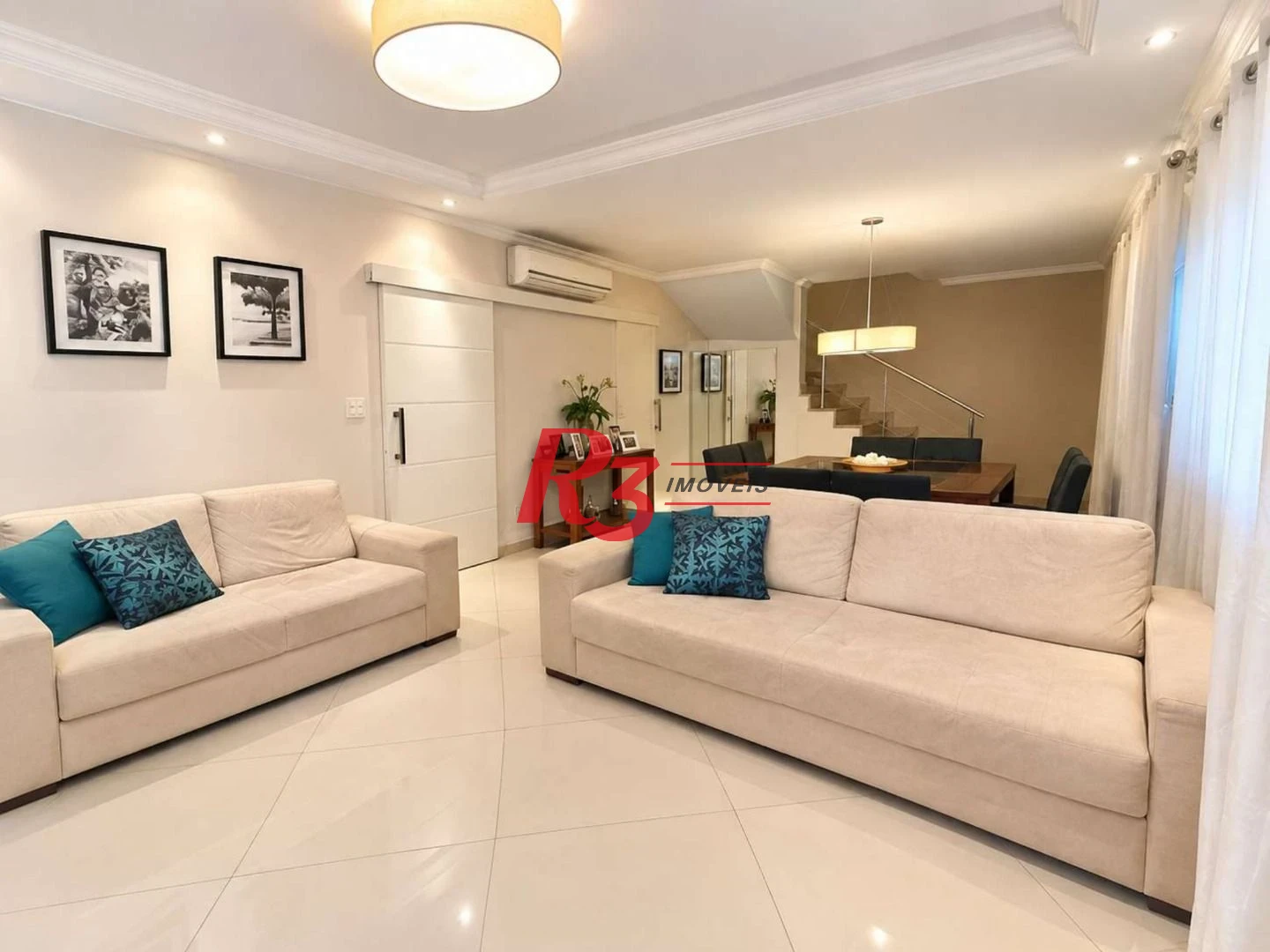 Casa com 3 dormitórios à venda, 150 m² por R$ 1.120.000,00 - Vila Matias - Santos/SP
