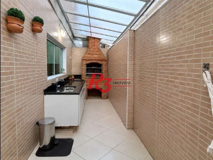 Casa com 3 dormitórios à venda, 150 m² por R$ 1.120.000,00 - Vila Matias - Santos/SP