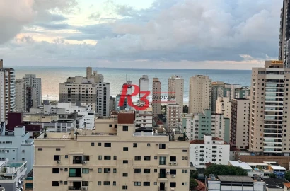 Apartamento com 3 dormitórios à venda, 122 m² por R$ 1.280.000,00 - Pompéia - Santos/SP