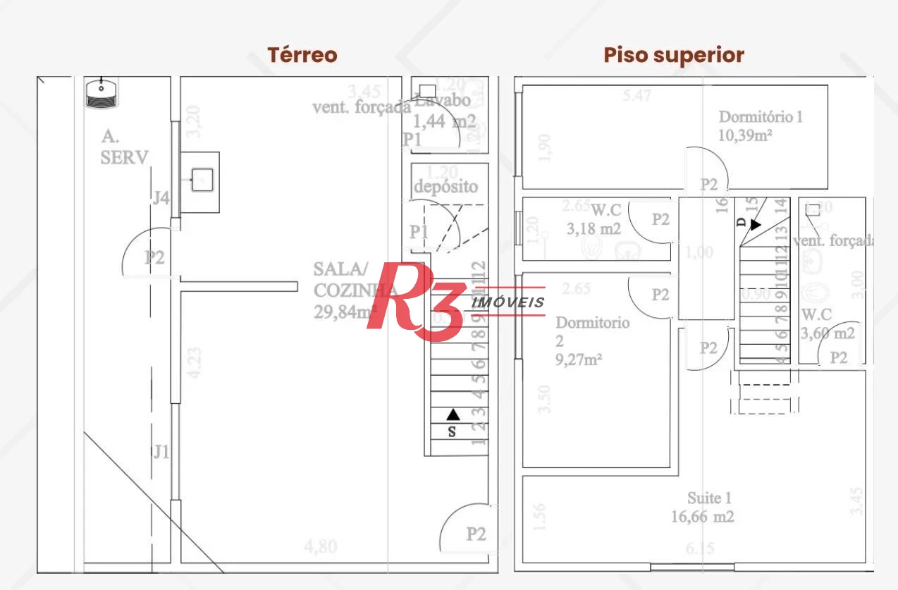Village com 2 dormitórios à venda, 110 m² por R$ 509.000,00 - Morro de Nova Cintra - Santos/SP