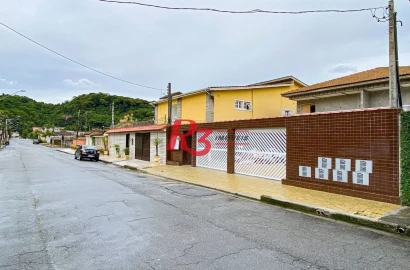 Village com 2 dormitórios à venda, 91 m² por R$ 439.000,00 - Morro Nova Cintra - Santos/SP