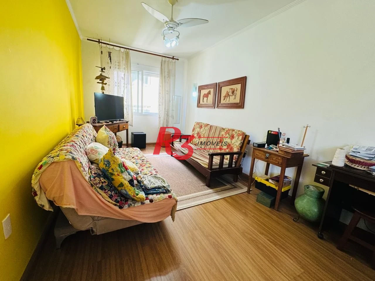 Apartamento com 1 dormitório à venda, 54 m² por R$ 400.000,00 - Pompéia - Santos/SP