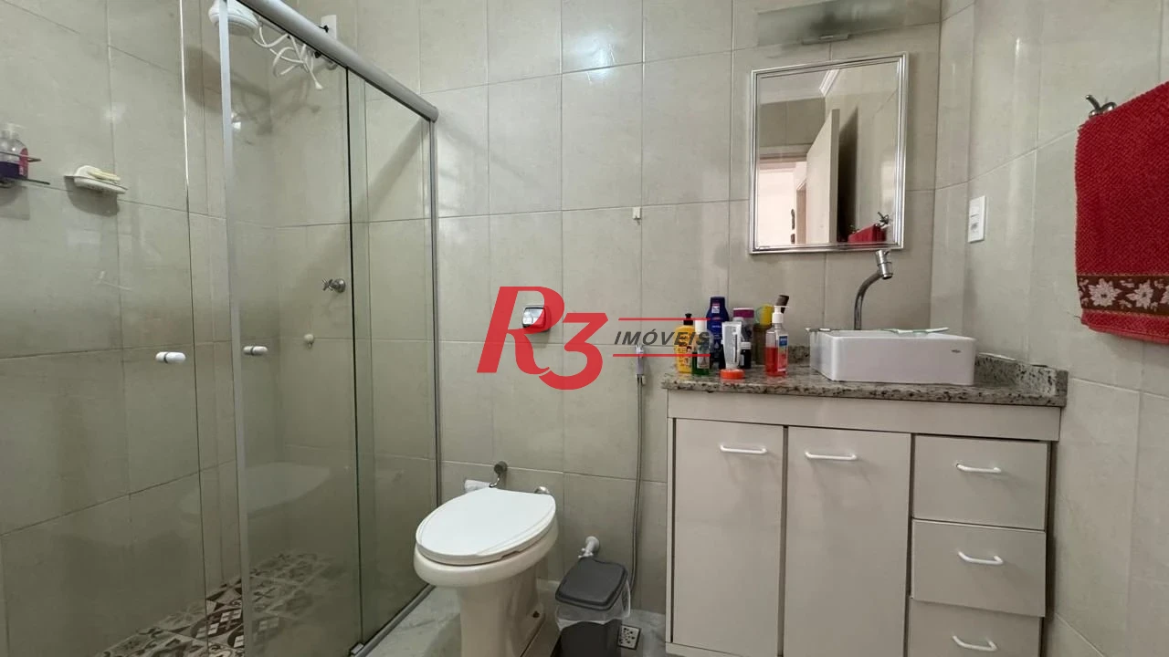 Apartamento com 1 dormitório à venda, 54 m² por R$ 400.000,00 - Pompéia - Santos/SP