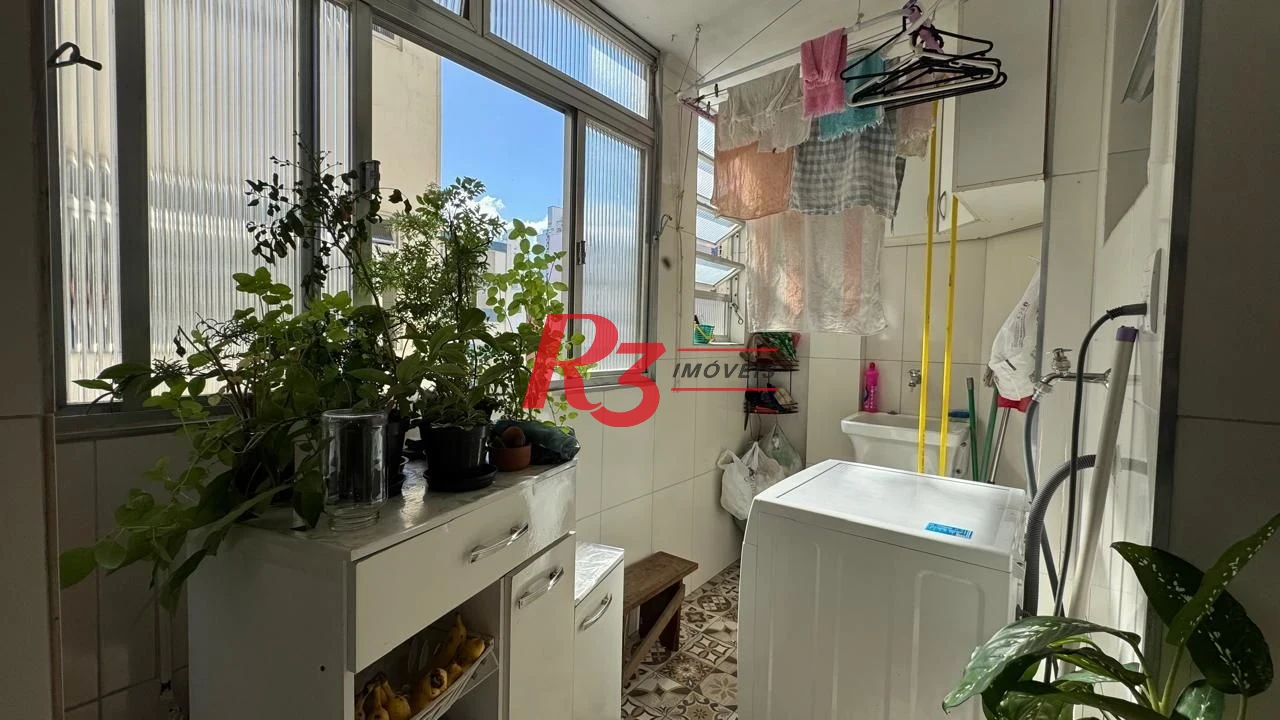 Apartamento com 1 dormitório à venda, 54 m² por R$ 400.000,00 - Pompéia - Santos/SP