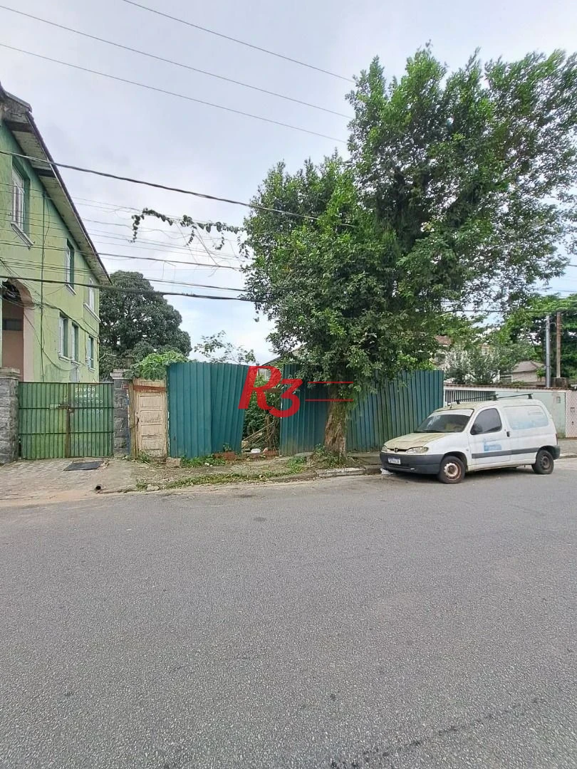 Terreno para alugar, 300 m² por R$ 6.000,00/mês - Marapé - Santos/SP
