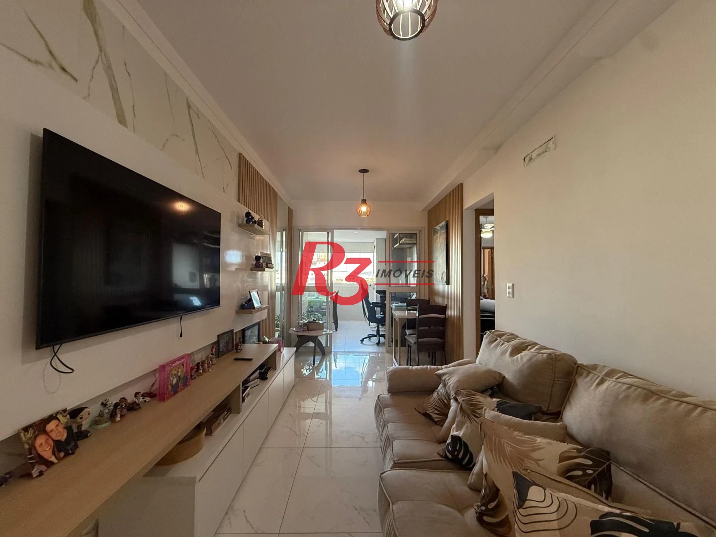 Apartamento com 2 dormitórios à venda, 69 m² por R$ 950.000,00 - Boqueirão - Santos/SP