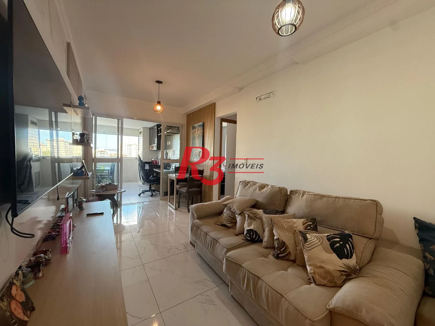 Apartamento com 2 dormitórios à venda, 69 m² por R$ 950.000,00 - Boqueirão - Santos/SP