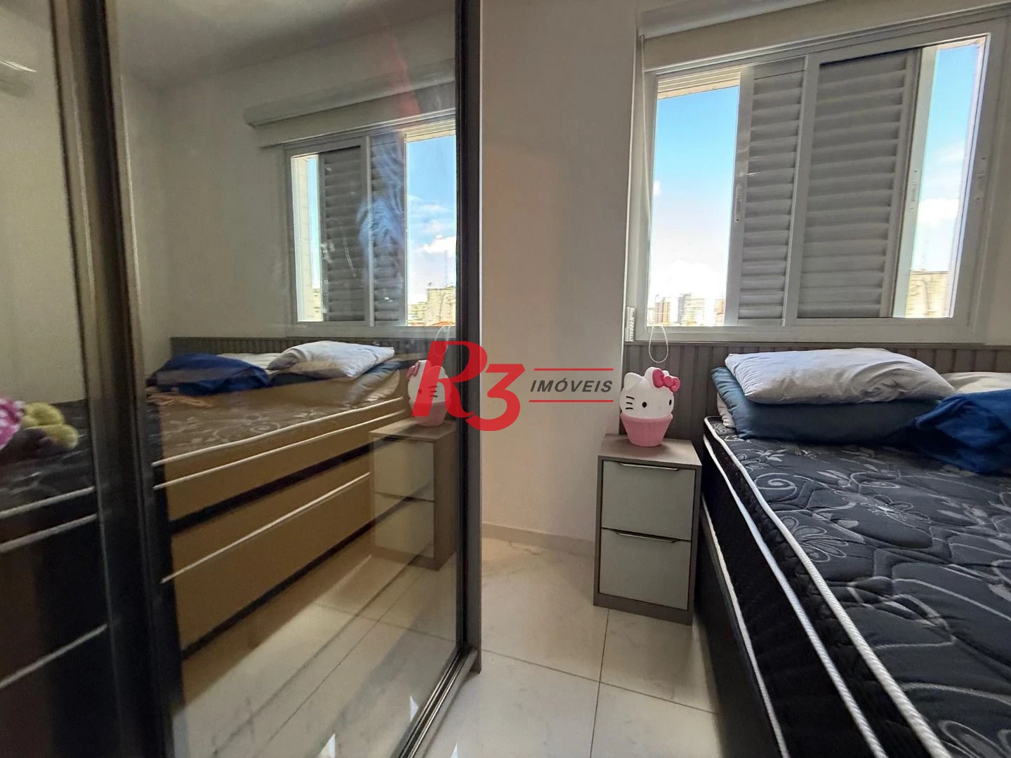 Apartamento com 2 dormitórios à venda, 69 m² por R$ 950.000,00 - Boqueirão - Santos/SP