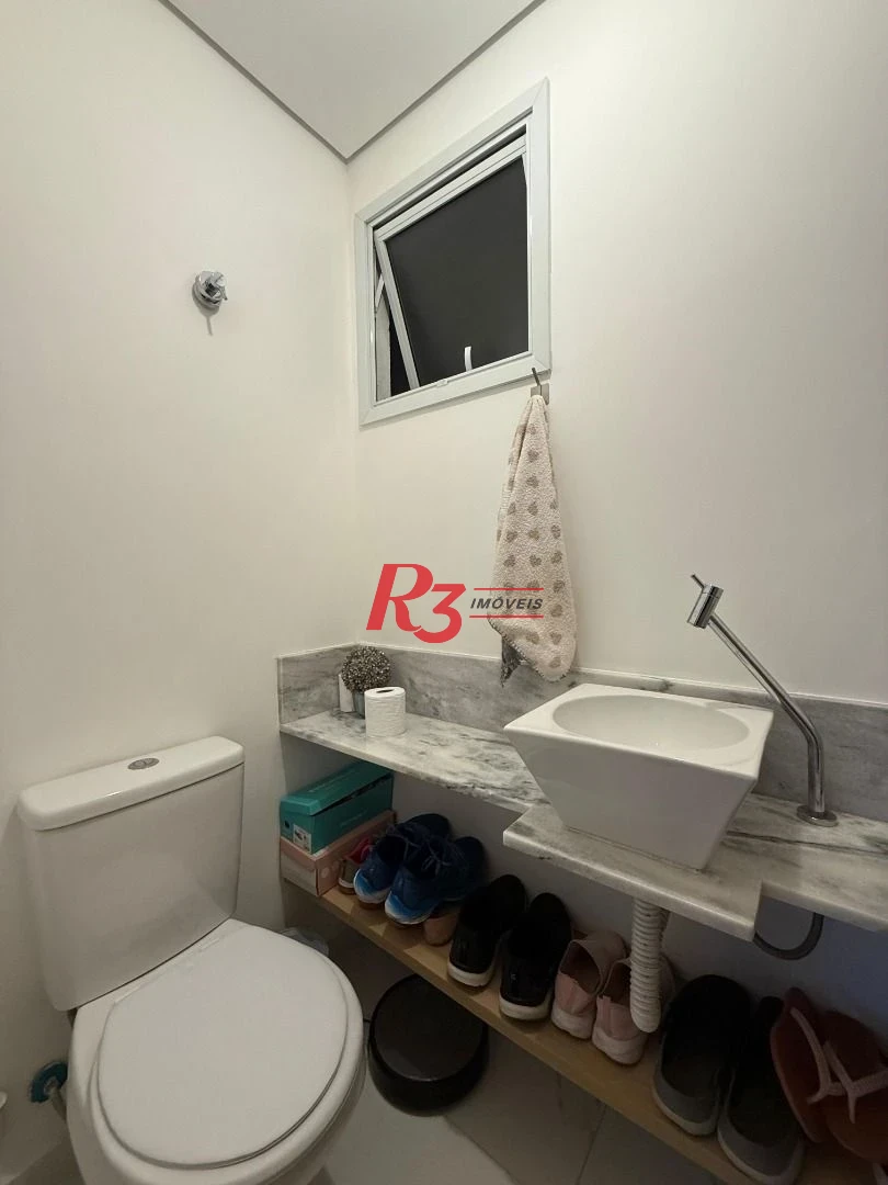 Apartamento com 2 dormitórios à venda, 69 m² por R$ 950.000,00 - Boqueirão - Santos/SP