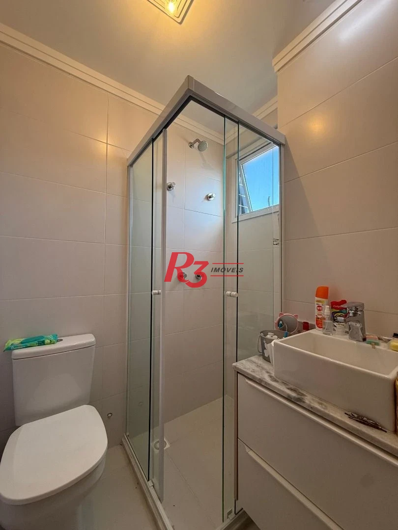 Apartamento com 2 dormitórios à venda, 69 m² por R$ 950.000,00 - Boqueirão - Santos/SP
