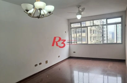Apartamento com 3 dormitórios à venda, 153 m² por R$ 760.000,00 - Gonzaga - Santos/SP