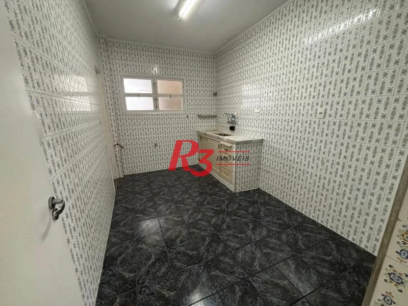 Apartamento com 2 dormitórios para alugar, 80 m² por R$ 3.500,00/mês - Aparecida - Santos/SP