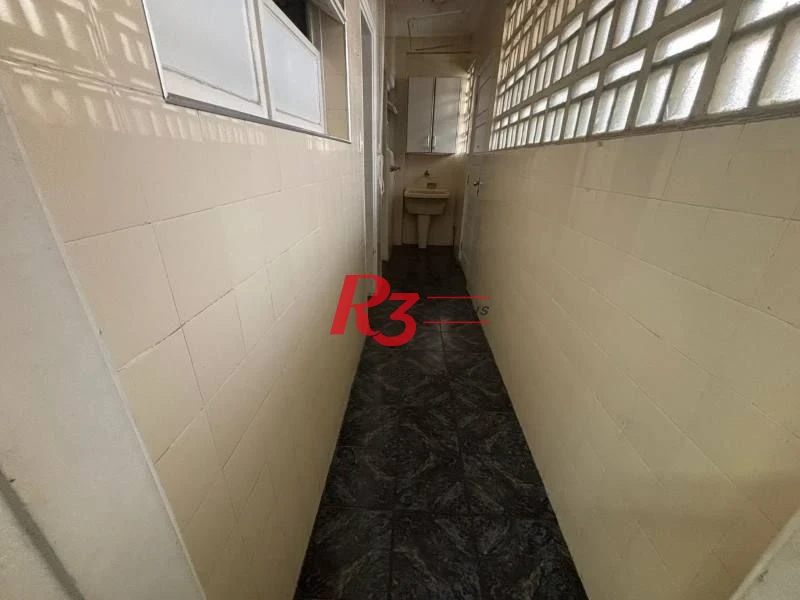 Apartamento com 2 dormitórios para alugar, 80 m² por R$ 3.500,00/mês - Aparecida - Santos/SP