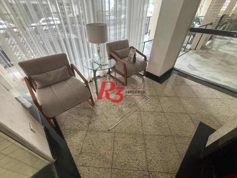 Apartamento com 2 dormitórios para alugar, 80 m² por R$ 3.500,00/mês - Aparecida - Santos/SP