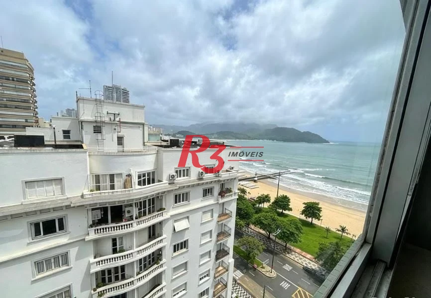 Apartamento com 2 dormitórios para alugar, 80 m² por R$ 3.500,00/mês - Aparecida - Santos/SP
