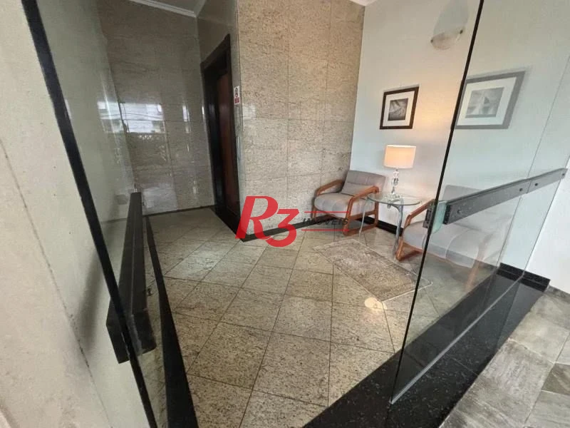 Apartamento com 2 dormitórios para alugar, 80 m² por R$ 3.500,00/mês - Aparecida - Santos/SP