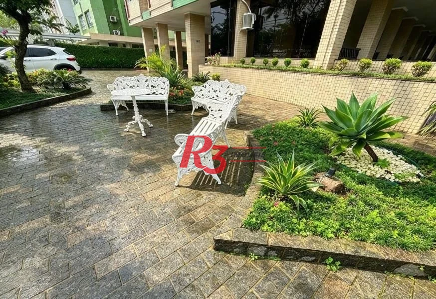 Apartamento com 2 dormitórios para alugar, 80 m² por R$ 3.500,00/mês - Aparecida - Santos/SP