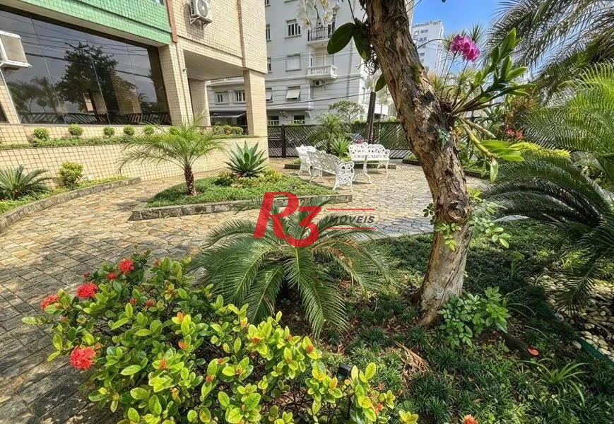 Apartamento com 2 dormitórios para alugar, 80 m² por R$ 3.500,00/mês - Aparecida - Santos/SP